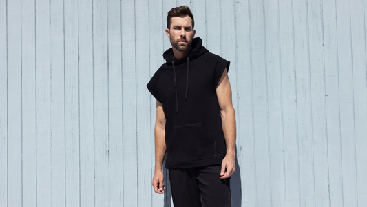Allwear Organic Sleeveless Hoodie: Lightweight Comfort for Every Layer