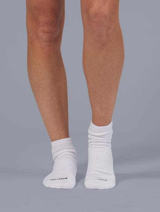 Allwear Organic Ankle Socks 5 Pack Bundle
