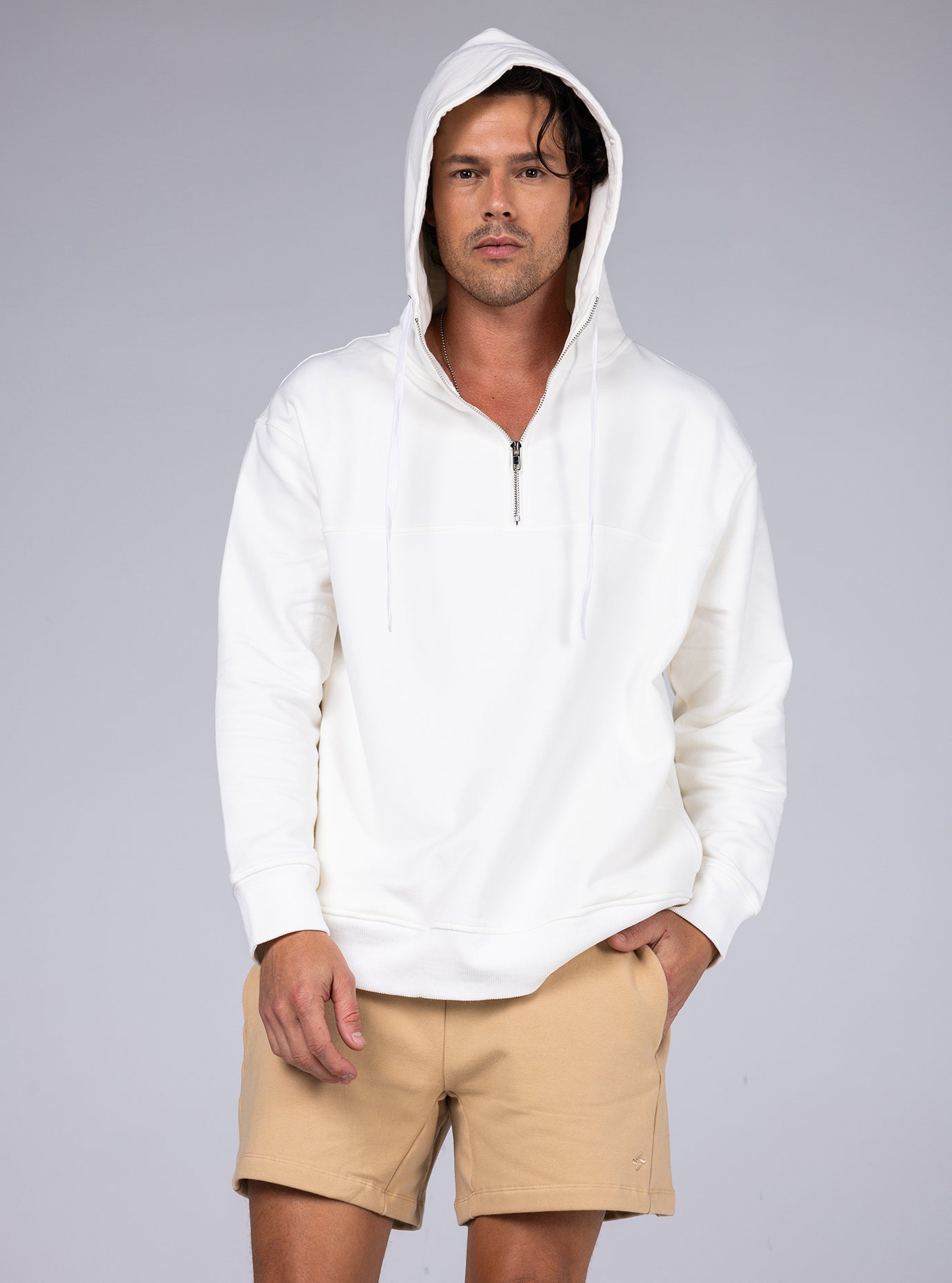 Allwear Organic Half-Zip Hoodie
