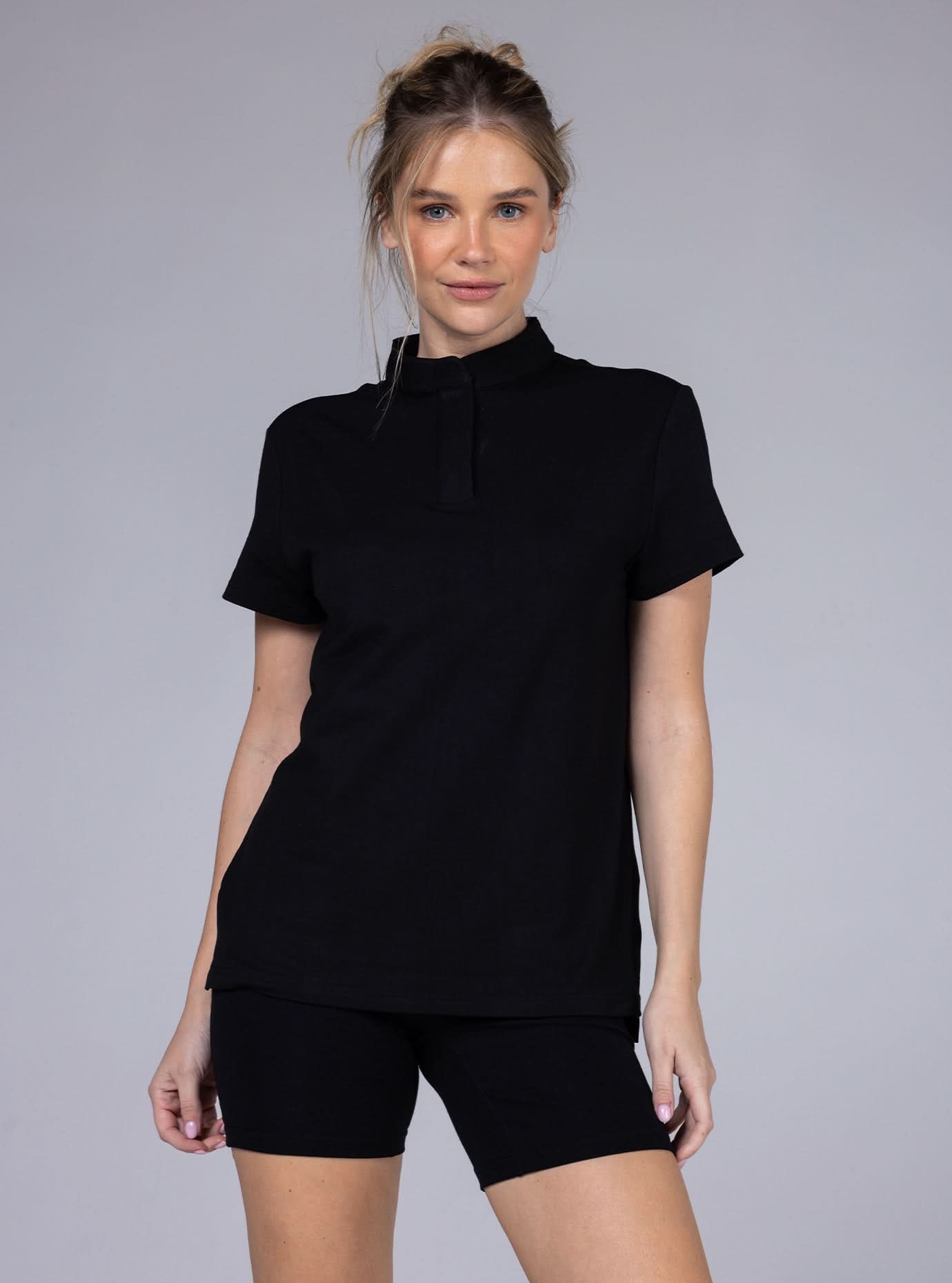 Allwear Bamboo Mandarin Polo - Allwear