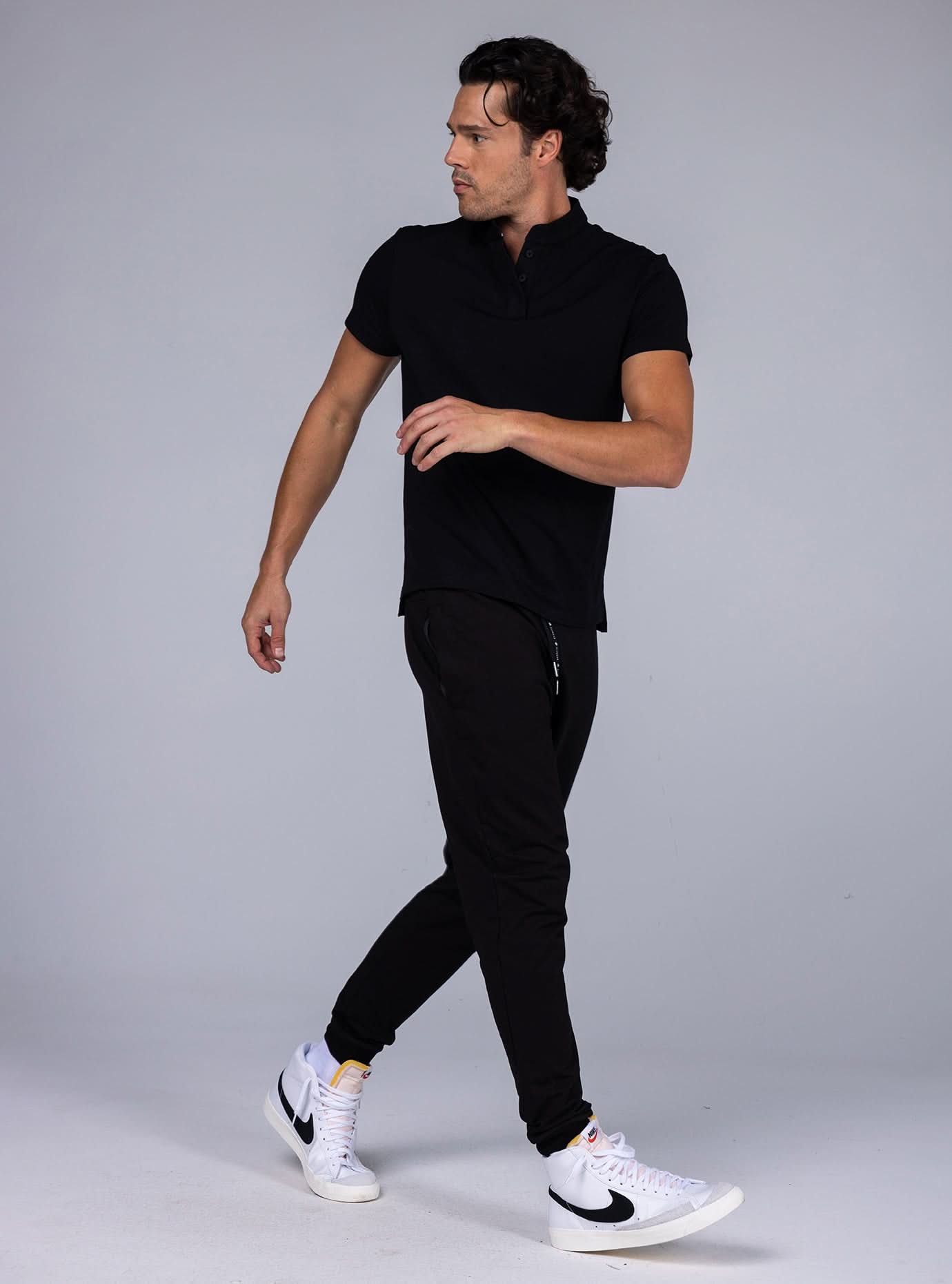 Allwear Bamboo Mandarin Polo - Allwear