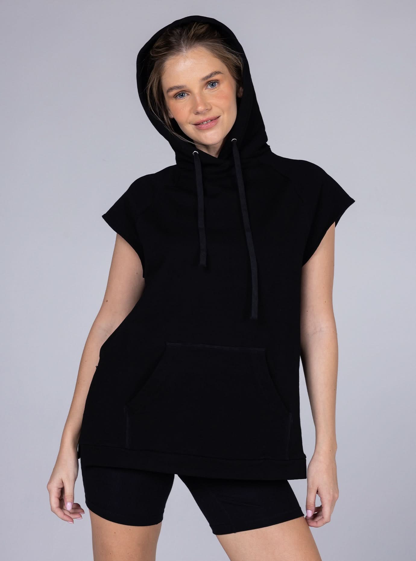 Allwear Organic Sleeveless Hoodie - Allwear