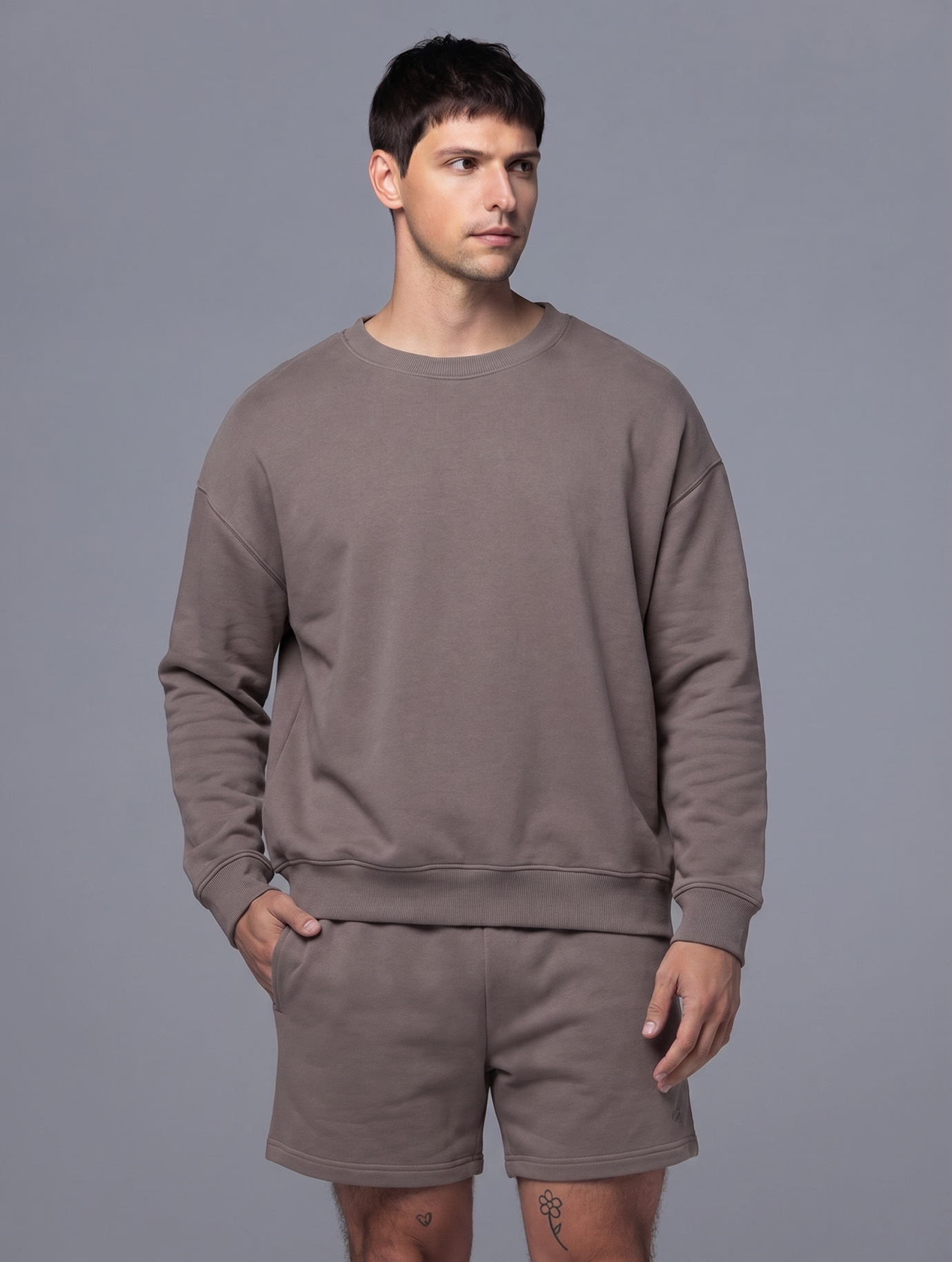 Allwear Organic Crew Neck Sweatshirt 2.0 3 Pack Bundle