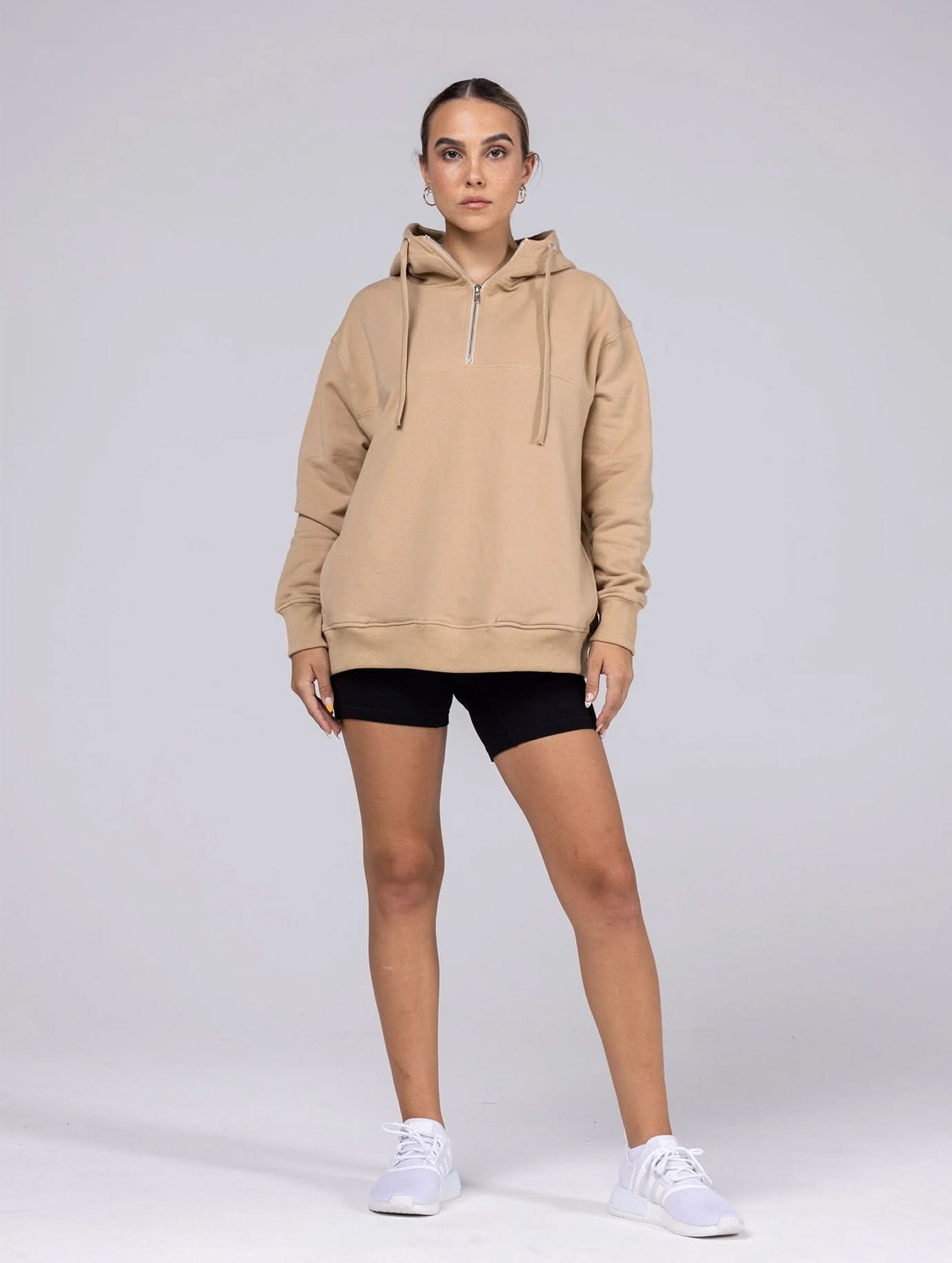 Allwear Organic Half-Zip Hoodie - Allwear
