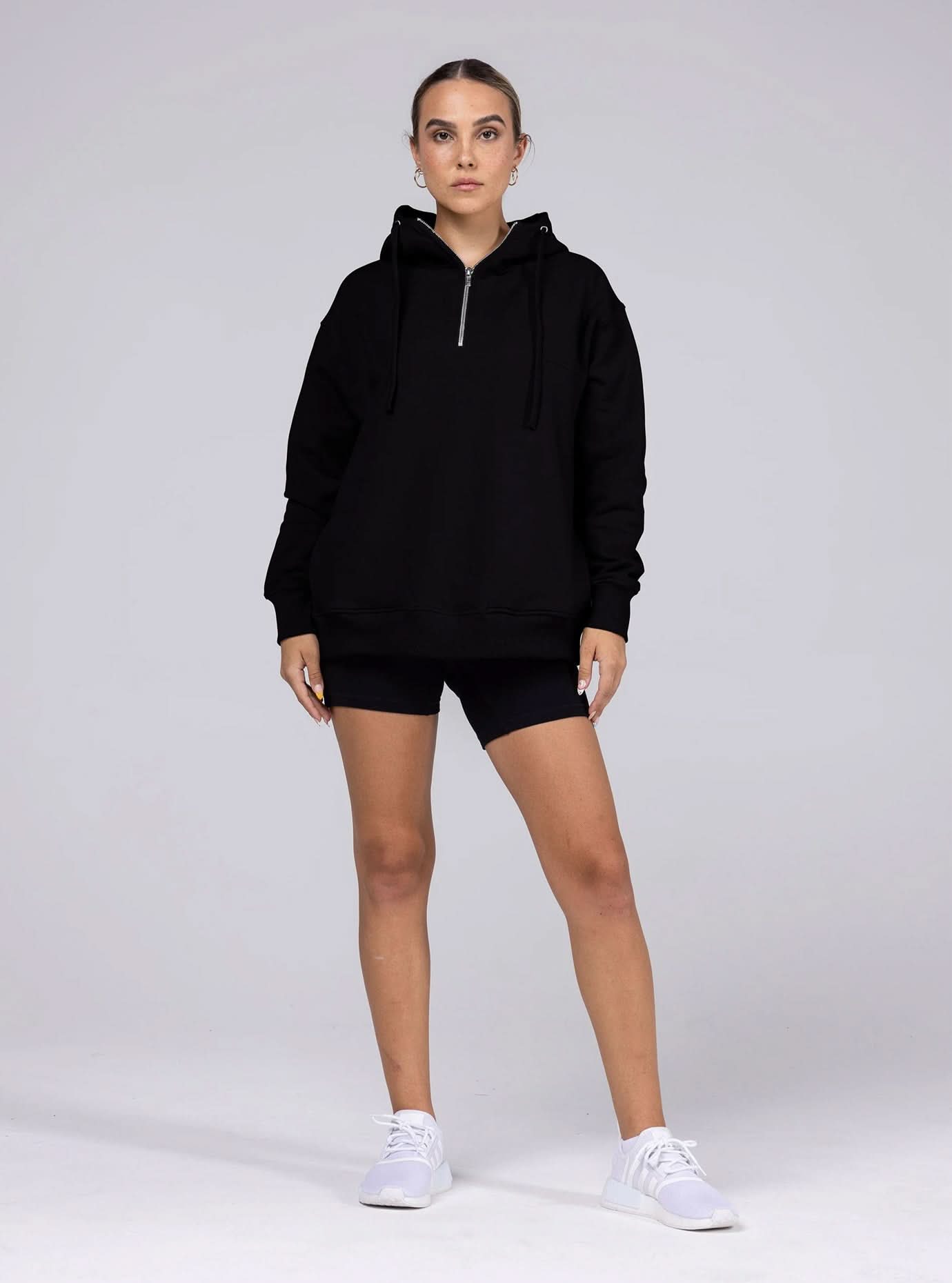 Allwear Organic Half-Zip Hoodie - Allwear