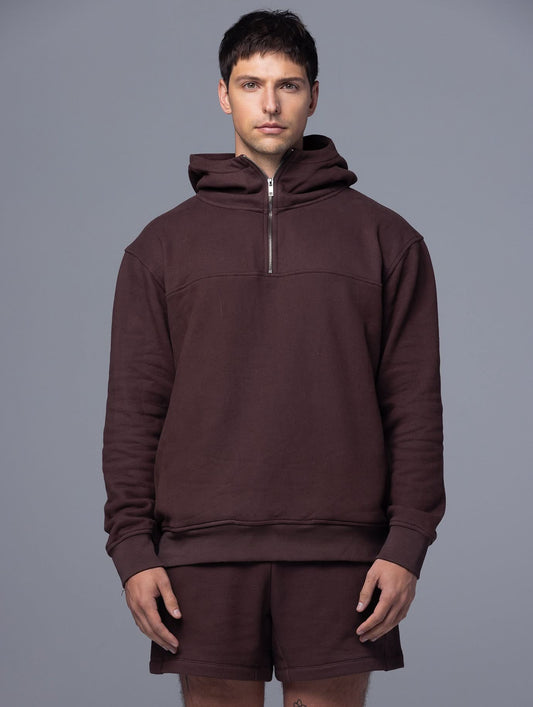 Allwear Organic Half-Zip Hoodie 2.0